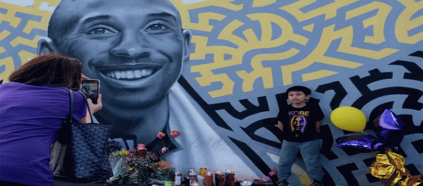 O Κόμπι Μπράιαντ έγινε γκραφίτι στους δρόμους όλου του κόσμου (φώτο)